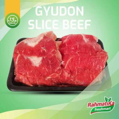 Gyudon Slice / Beef Slices 250 gram (Daging Frozen)
