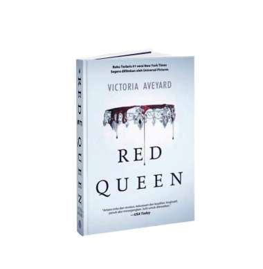 Mizan Buku Novel Red Queen Trilogy #1 Red Queenvictoria Aveyard | Fantasi