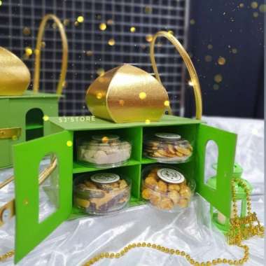 Box Kue Kering Hampers Lebaran Idul Fitri Parcel Makanan 4 pak