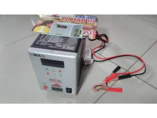 BRT Charger Cas Aki Mobil Motor 40 Ampere Hitam