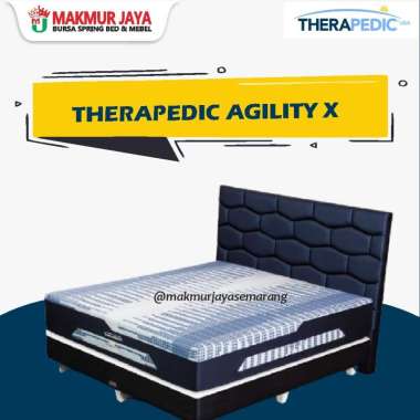 KASUR SPRINGBED THERAPEDIC AGILITY X SET 180 x 200
