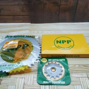 CMS  GEARSET CHAIN KIT NIPPON KAWASAKI KLX 150 L silver