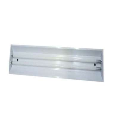 Kap Lampu Kap Housing Tki Tl T8 + Set Lampu Led 16W 2X16 / Neon 2X36 TL LED BIASA
