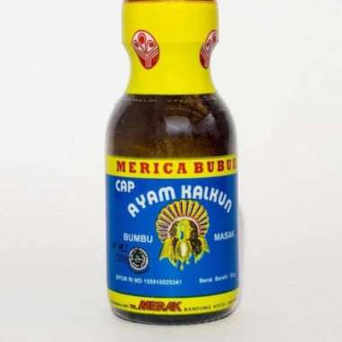 Merak Merica Bubuk Botol Kalkun Biru 33 Gram