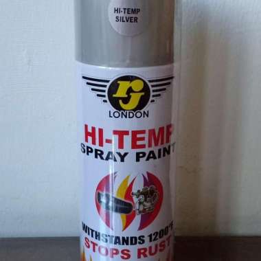 RJ London Hi Temp 400 CC Black / Silver Silver