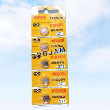 BATERAI BATRE ORIGINAL MAXELL 371 SR920SW SR920 ORIGINAL