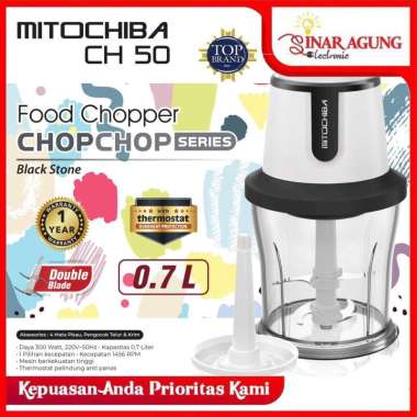 BLENDER MITOCHIBA FOOD CHOPPER CH50 CHOPCHOP SERIES 100% ORI BLACK