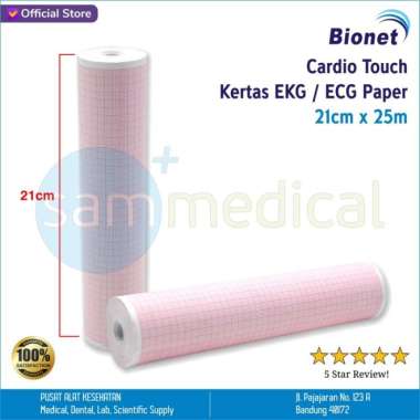 Bionet CardioTouch Kertas EKG - ECG Paper 21cm x 25m Roll
