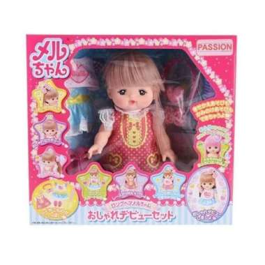 Mainan Anak Perempuan Mell Chan Long Hair Mell & Clothing Set (2016)