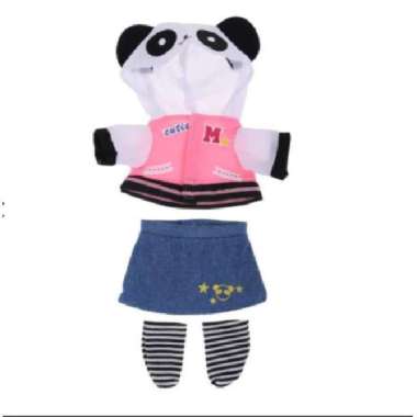Mell Chan Panda Jacket Mainan Anak Perempuan