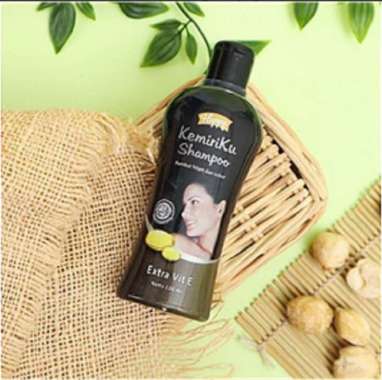 Happy kemiriku shampoo Extra VIT E 100ml - Shampo Kemiri - sampo mengurangi uban