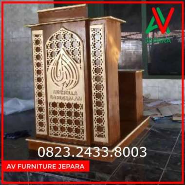 Mimbar Musolah Mimbar Masjid Jati