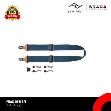 Braga Photo & Video - Peak Design SL-MN-3 Slide Midnight Camera Strap