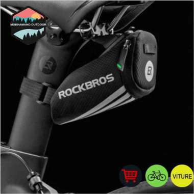 Promo ROCKBROS SADEL JOK SEATPOST SEPEDA LIPAT MTB REAR BAG