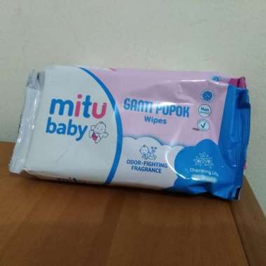 Tissue Basah Mitu Baby 50s Pink