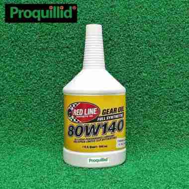 RED LINE FULL SYNTHETIC HYPOID LSD GEAR OIL 80W140 GL-5-6 OLI GARDAN