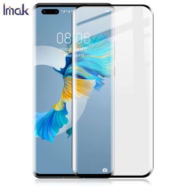 Imak Anti Gores 3D Curved Tempered Glass Huawei Mate 40 Pro / Huawei Mate 40 Pro Plus Black -