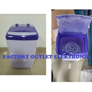 Saga Mesin Cuci Mini Portable - Multicolour [4,5 Kg/ Jabodetabek] multicolour