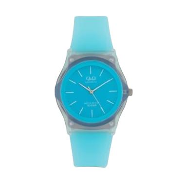 Q&Q Watch QQ199 Rubber Jam Tangan Wanita - Biru