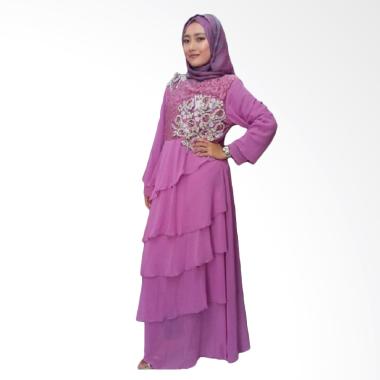 Ezpata Trape Gamis Pesta - Ungu Fushia