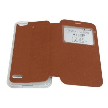 Ume Flip Cover Casing for Hisense F ... Handphone / View - Coklat