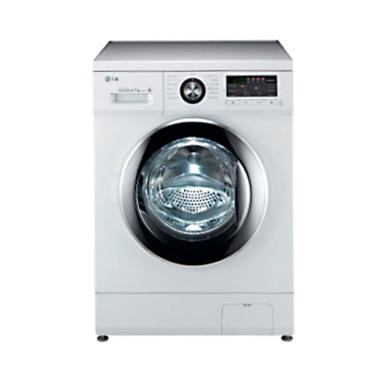 LG WD-M1480AD6 Mesin Cuci Front Loading 8 kg - Dryer 100% Kering 4 Kg