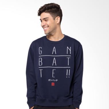 Ryusei Izanami Sweater Pria - Navy