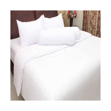 Chelsea Microtex Set Sprei - Polos Putih