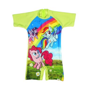 Nice Motif Cute Pony Baju Renang Anak – Hijau