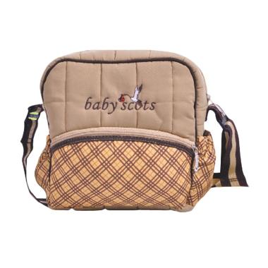 Baby Scots Bag 1 Berry Diaper Bag - Cokelat