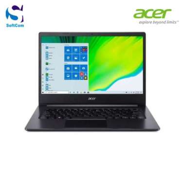 Acer Aspire 3 Slim A314-22-A5UW Notebook [AMD A3020e/4GB/256GB SSD/14"/Win 10 Home+OHS 2019] Charcoa