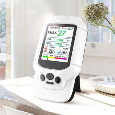 Air Quality Detector Ozone PM2.5 1.0 10 TVOC O3 Ozon Humidity Monitor Temperature Tester Meter