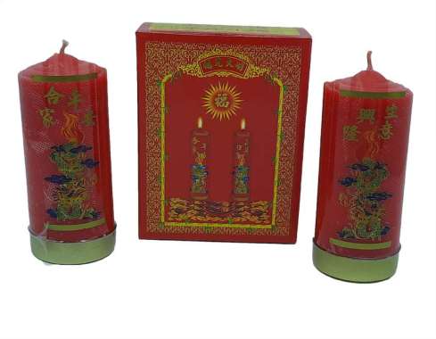 Lilin Altar 1 kati merah