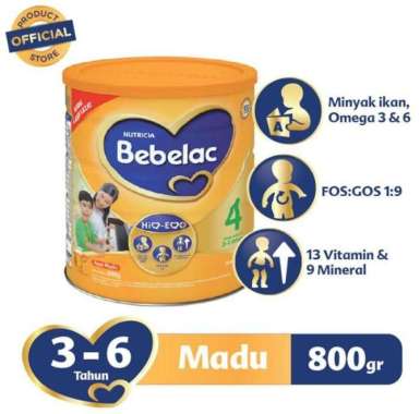 Bebelac 4 Madu 800gr