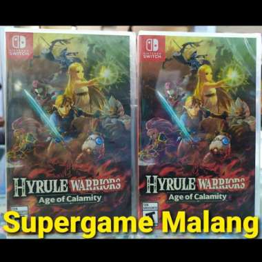 Supergame Malang.Hyrule Warriors Age Of Calamity Zelda Nintendo Switch Game Games