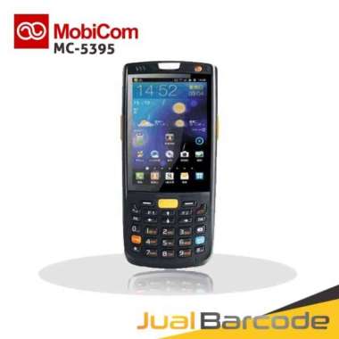 MOBILE SCANNER PDA ANDROID MOBICOM MC-5395 | MC5395 | STOCK OPNAME hitam