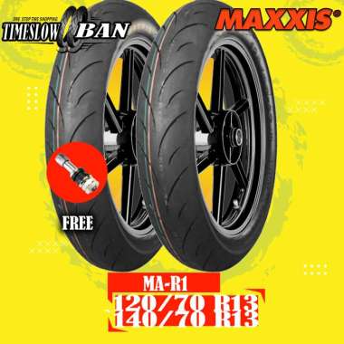 Maxxis MA-R1 Tubeless Paket Ban Motor Nmax [120/70 - 140/70 Ring 13]