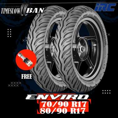 IRC ENVIRO NR91 Ban Tubelss Motor Moped [70/90-80/90 Ring 17]
