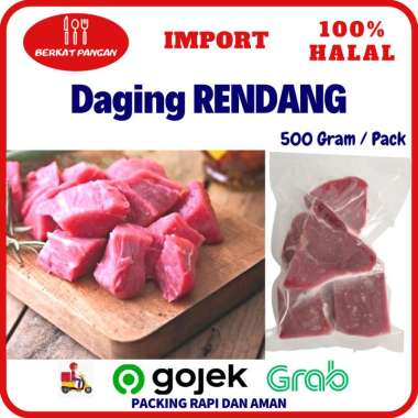 Daging sapi rendang impor 500gr / Rump beef 500gr