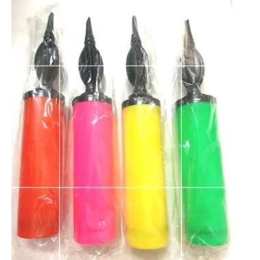 Pompa Balon karet /pompa balon foil /pompa tangan murah Pompa balon besar multicolor