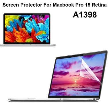 LCD Screen Guard Protector MacBook Pro 15 Retina A1398 Clear