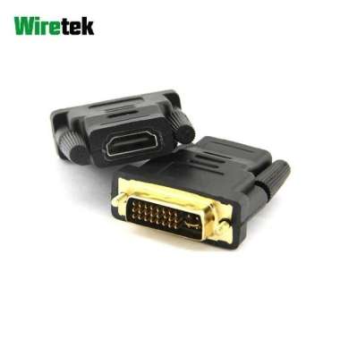 Connector DVI-I to HDMI Black