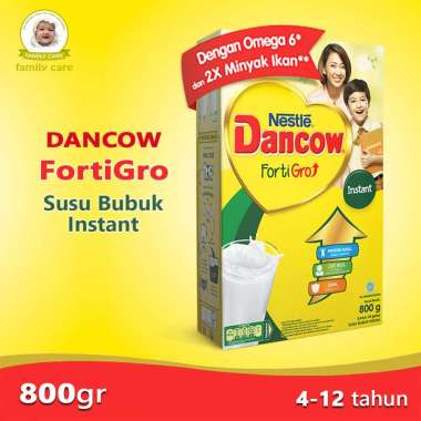 Promo Harga Dancow FortiGro Susu Bubuk Full Cream 800 gr - Blibli