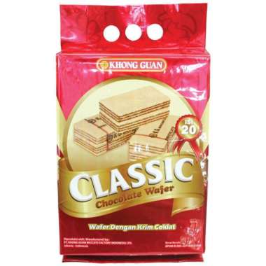 Promo Harga Khong Guan Classic Wafer 350 gr - Blibli