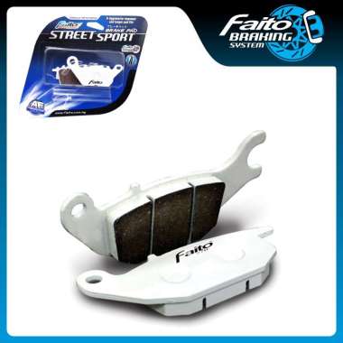Faito Racing Disc Brake Pad Kampas Rem Belakang Yamaha MX King 150 Street Sport White