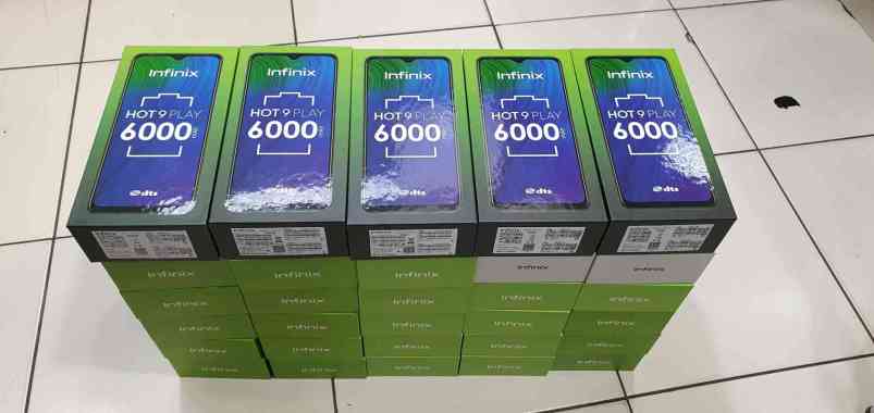 Infinix Hot 9 Play  4/64 Baru garansi resmi Blue