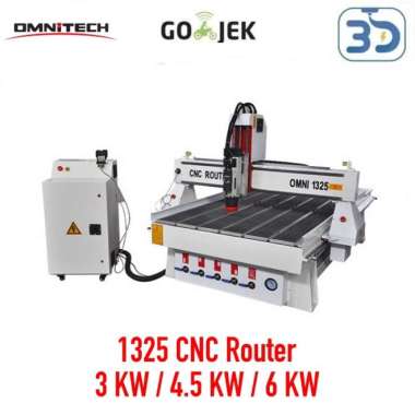 OMNI CNC Router 130x250 cm with Ballscrew and Hiwin Linear Rail 6 KW