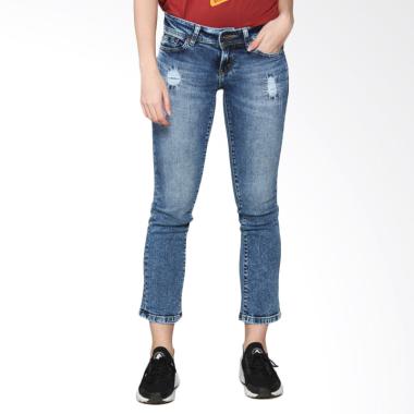 Lois Girl FT 19029 Straight Stretch Fashion - Blue destroy