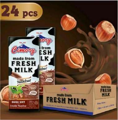Promo Harga Cimory Susu UHT Hazelnut 250 ml - Blibli