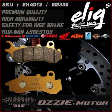 Elig Kampas Rem Cakram Em380 for Adv 150 (Cbs) (F) - All New Pcx 150 (Cbs) Gold
